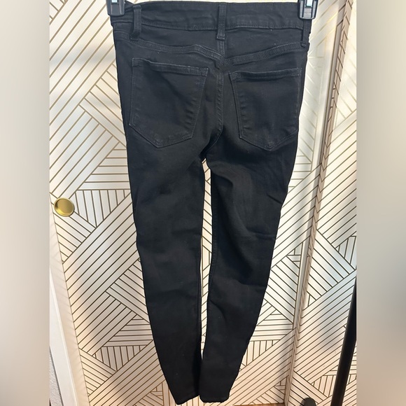 High-Waisted Rockstar Super Skinny Jeans - Size 0 - Picture 5 of 5